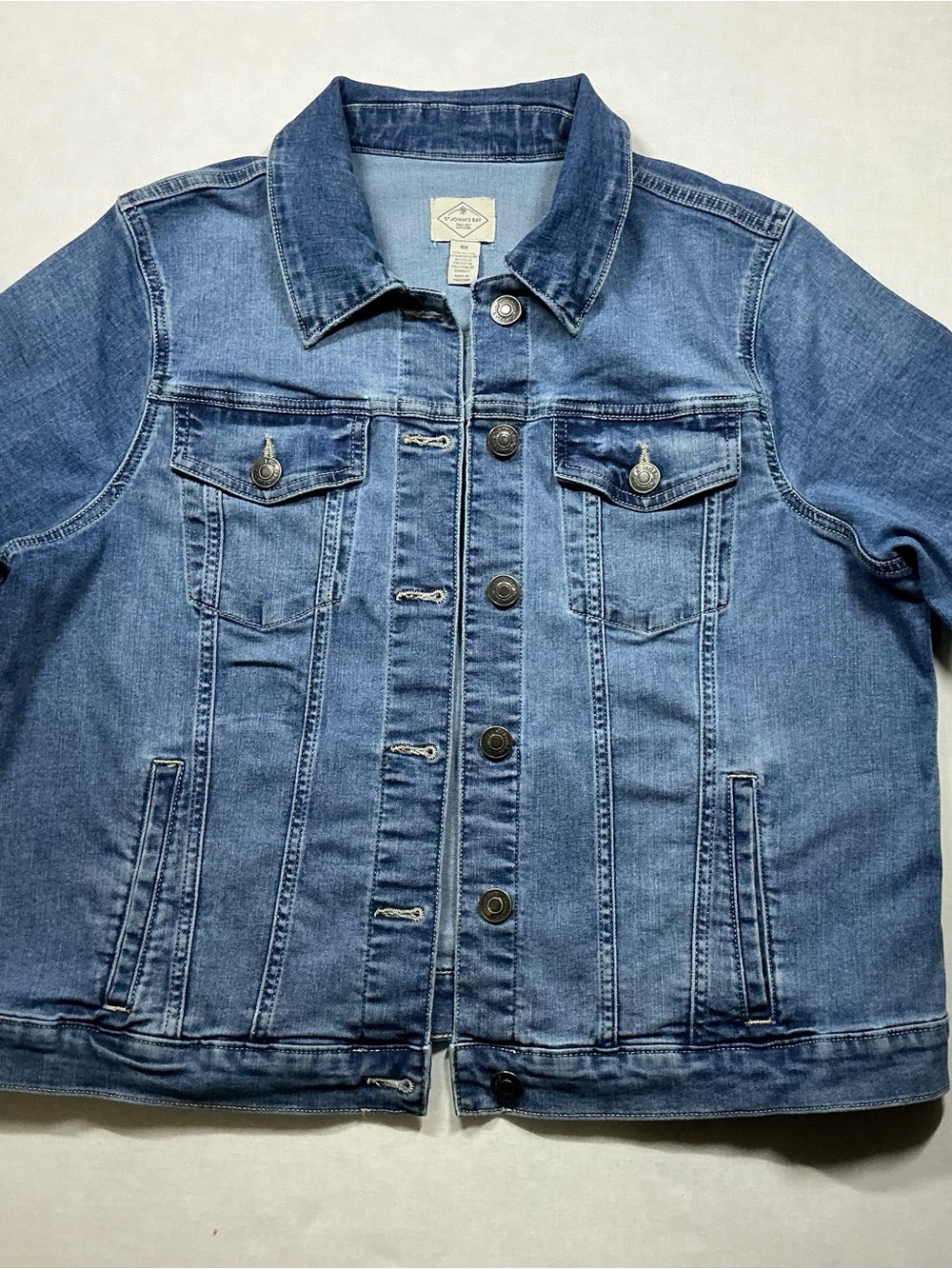 St. John's Bay Blue Denim Kids' Jean Jacket
